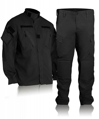 Костюм Торнадо «КОМБАТ» чорний на блискавці XL