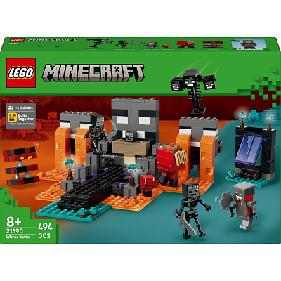 Конструктор LEGO Minecraft Битва за Визер 21590