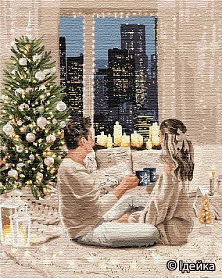 Картина по номерам Лучший новый год Идейка 