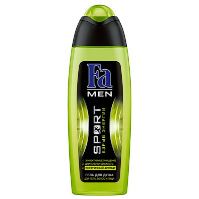 Гель для душа Fa Men Sport Energy Boost 250 мл