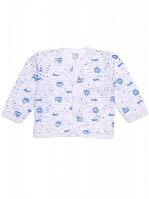 Кофтинка для хлопчиків Татошка Кораблик р.74 молочний 4102
