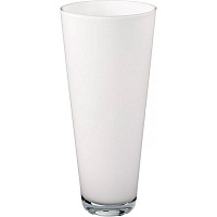 Ваза конусна Maestro скляна колір: опал, білий 17х38 см Wrzesniak Glassworks
