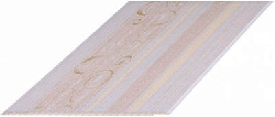 Панель ПВХ Кармина бежевая №0116/2 8x250x3000 мм (0,75 кв.м)