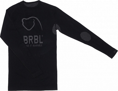 Футболка BOULDER long sleeve shirt 70091 р.OS чорний