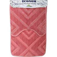 Набор ковриков Dariana Econom JD 668 розовый