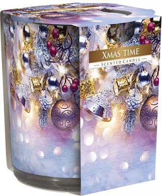 Свеча ароматическая Bispol Праздничное время Sn72S-01 
