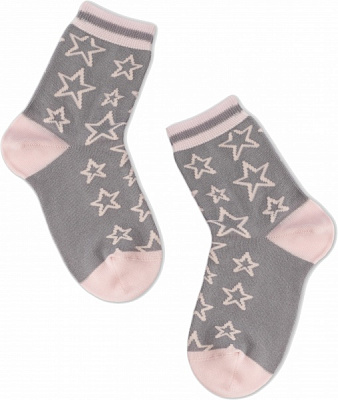 Шкарпетки унісекс Conte-Kids 21С-90СПЕ 659 р.20 сірий