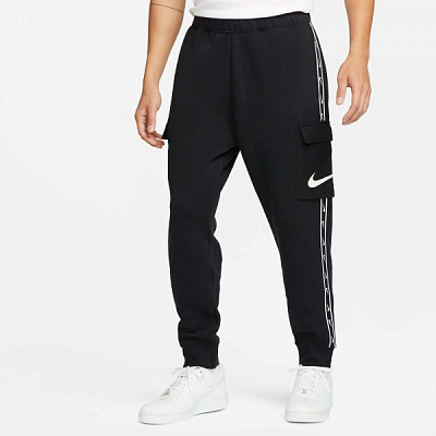 Штани Nike REPEAT SW FLC CARGO PANT DX2030-010 р. M чорний