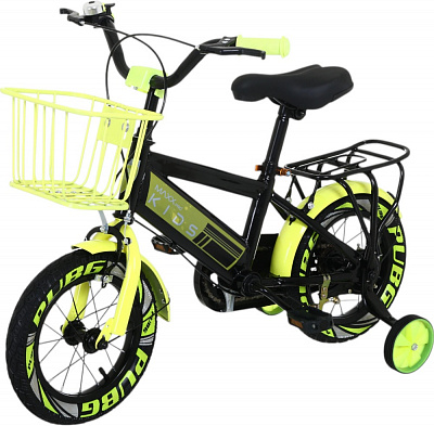 Велосипед дитячий MaxxPro kids 12' KQ-14 жовто-чорний