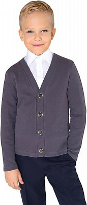 Кардиган Модний Карапуз р.116 темно-серый 03-00676-2 