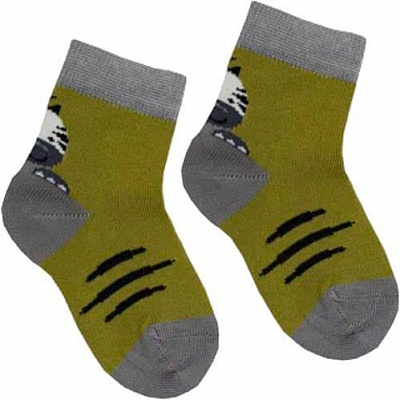 Шкарпетки дитячі Duna 4562 р.20–22 оливковий