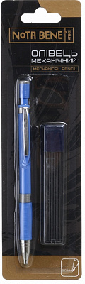 Олівець механічний 2,0 мм із запасними грифелями Nota Bene