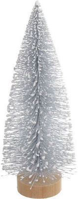 Елка декоративная заснеженная 20 см