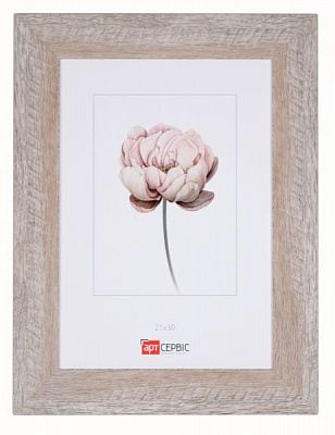 Рамка для фото Арт-Сервіс ЭА-01718 21х30 см серебряный лен 