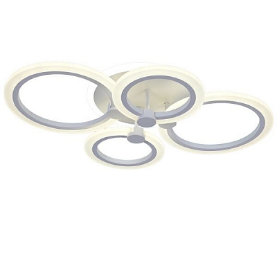 Люстра светодиодная Victoria Lighting 80 Вт белый Mercy/PL4 white 