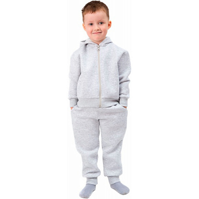 Штани для хлопчиків Roksana №0046/33004 р.122 світло-сірий