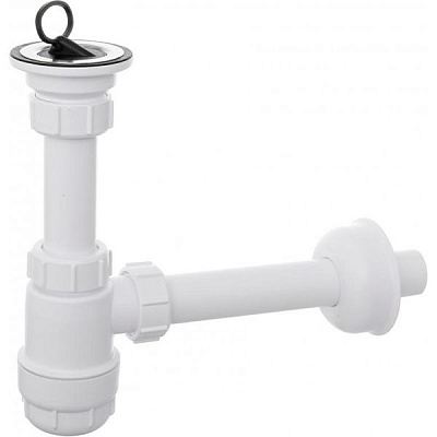 Сифон для умивальника McAlpine низький 1.1/4