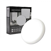 Світильник вбудовуваний (Downlight) Светкомплект AFR 024 24 Вт 4500 К білий