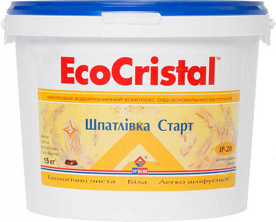 Шпаклевка EcoCristal ИР-20 15кг