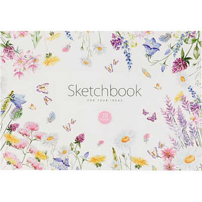 Альбом для рисования на склейке А4 20 листов Star Школярик