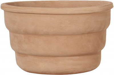 Вазон керамічний Terraneo Lecco 26x15 cм овальний 3л теракот (700070)