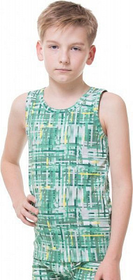 Майка дитяча для хлопчика KOSTA Майка дитяча р.122 зелений