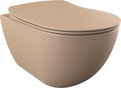 Унітаз підвісний CREAVIT Free FE320.F0100+KC4080.CC