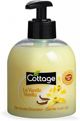 Гель-пена для душа Cottage Gentle Foam Gel Vanilla 300 мл