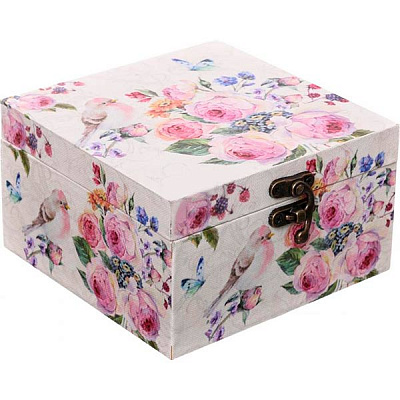 Скриня для прикрас Пташка 20x21x10 см