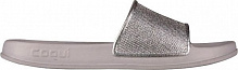 Шльопанці Coqui 7082 Khaki grey/Silver glitter 7082-301-4600 р. 36 срібний