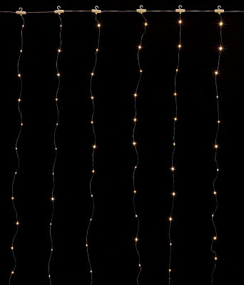 Электрогирлянда-штора светодиодная (LED) 300 ламп 3 м (QC6003)