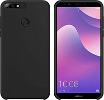 Чохол захисний Intaleo (Velvet) для Huawei Y7 2019 black силіконовий