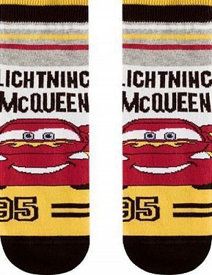 Носки детские Conte-Kids Disney Тачки 366 17С-135СПМ р.18 желто-красный 