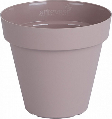 Горщик пластиковий Artevasi Capri Pot круглий 19,5л мокко