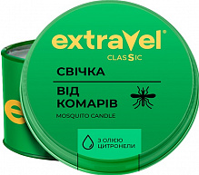 Свічка репелентна Extravel від комарів Classic 110 мл