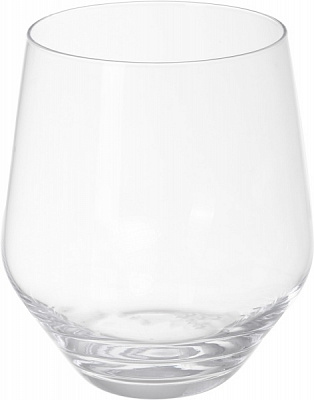 Ваза скляна 18,5 см прозорий