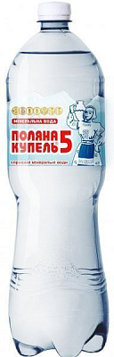 Вода мінеральна Алекс Поляна Купель 5 сильногазована 1,5 л (4820000460194)