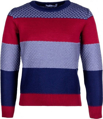 Джемпер Flash р.152 синій із сірим/червоний 18B071-5-1111