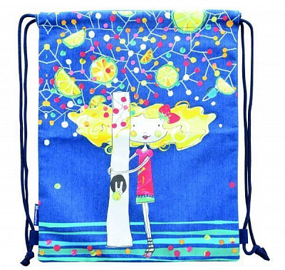 Сумка-мешок YES DB-11 Bliss 45x35 см карамельное яблоко (555596) 