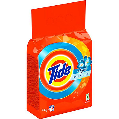 Стиральный порошок для машинной стирки Tide Lenor Touch of Scent для белого 2,4 кг