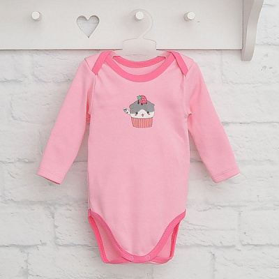 Боди детское для девочки Blanka Кекс р.92 розовый 110143 