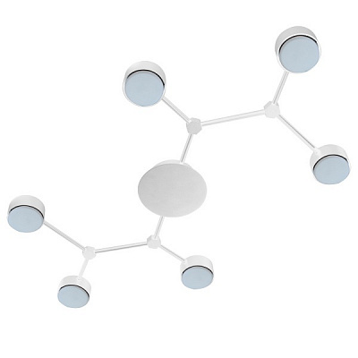 Люстра Светкомплект Atom 6xGX53 белый 