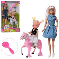 Лялька Defa 8399-BF дочка кінь аксесуари В асортименті