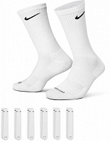 Носки Nike NIKE EVERYDAY PLUS CUSHIONED SX6897-100 р.46-50 белый 6 шт.