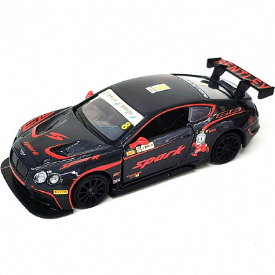 Машинка TechnoDrive 1:32 BENTLEY CONTINENTAL GT3 (чорний) 250260