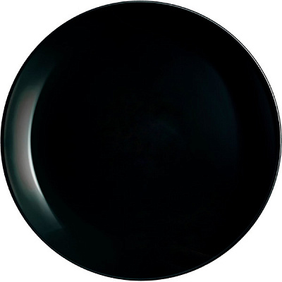 Тарелка обеденная Diwali Black 25 см P0867 Luminarc