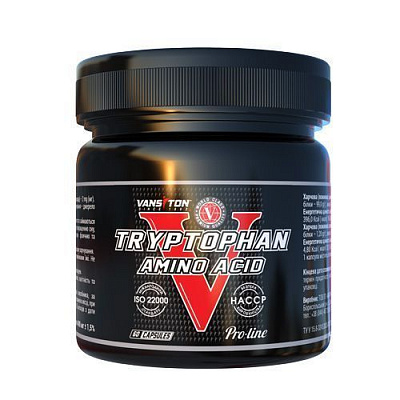 Аминокислота Vansiton Tryptophan 24 г 60 капс. 
