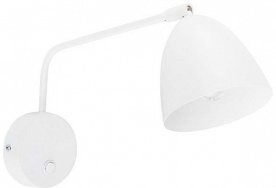 Бра TK Lighting Loretta 1x60 Вт E27 білий 2372