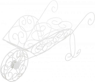 Подставка для растений Прованс Тачка 5080968 80х25x30 см 