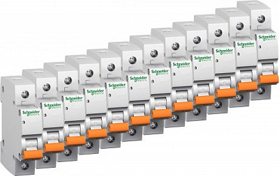 Автоматичний вимикач Schneider Electric ВА63 1P 25A 11205